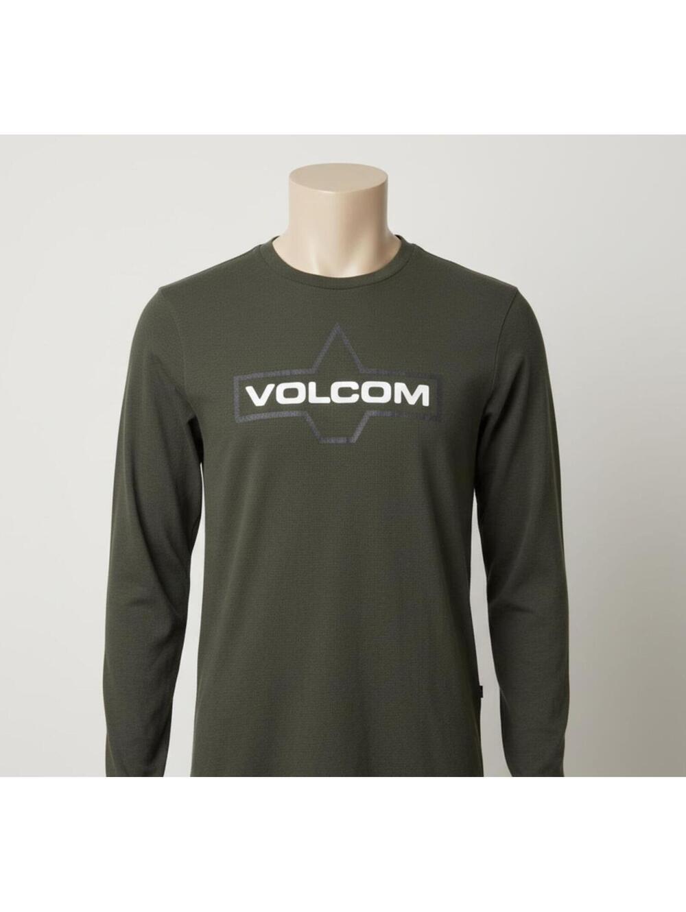 Volcom Men's Long Sleeve Thermal Shirt Size Small